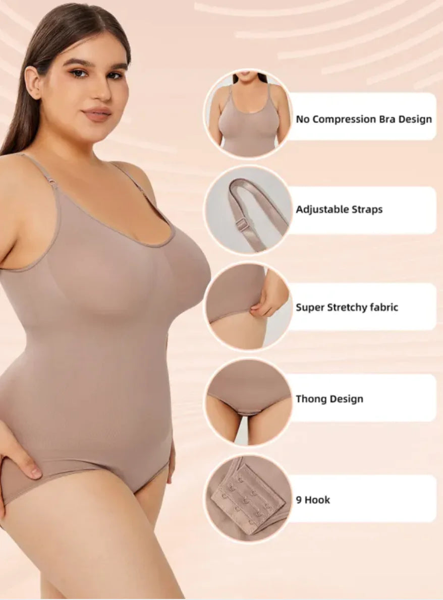 Tummy Control Full Bust Shapewear Bodysuit