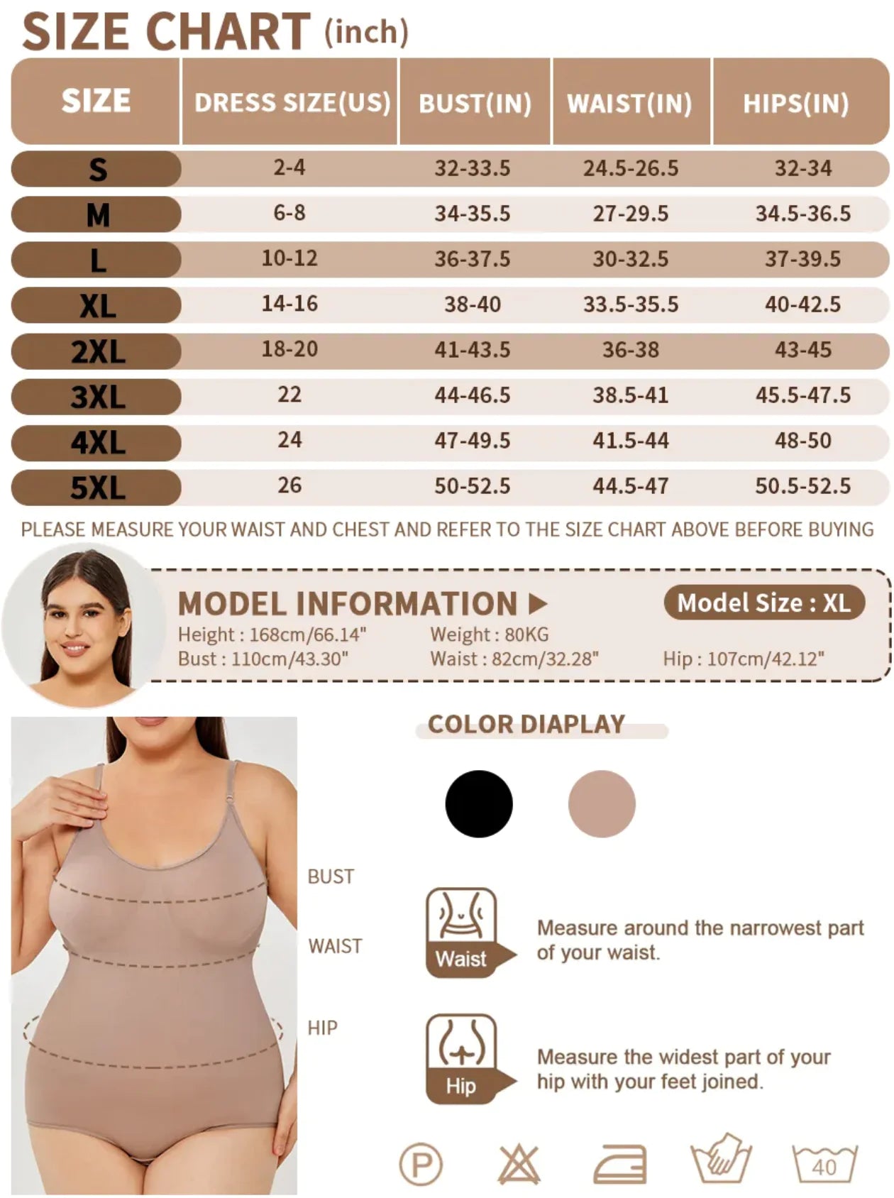 Tummy Control Full Bust Shapewear Bodysuit
